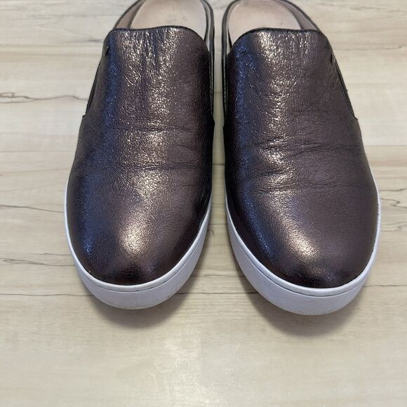 Vionic Women 9 Splendid Dakota Slip On Mule Metallic Bronze Casual - Picture 2 of 7